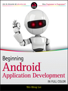 Beginning Android Application Development (eBook)
